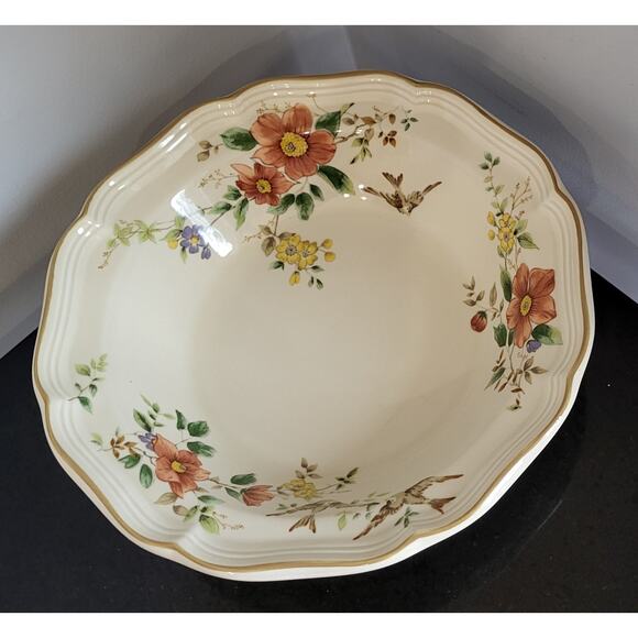 Mikasa 9 3/4" Large Vegetable Serving Bowl F2010 Capistrano Japan Heritage - Picture 3 of 16